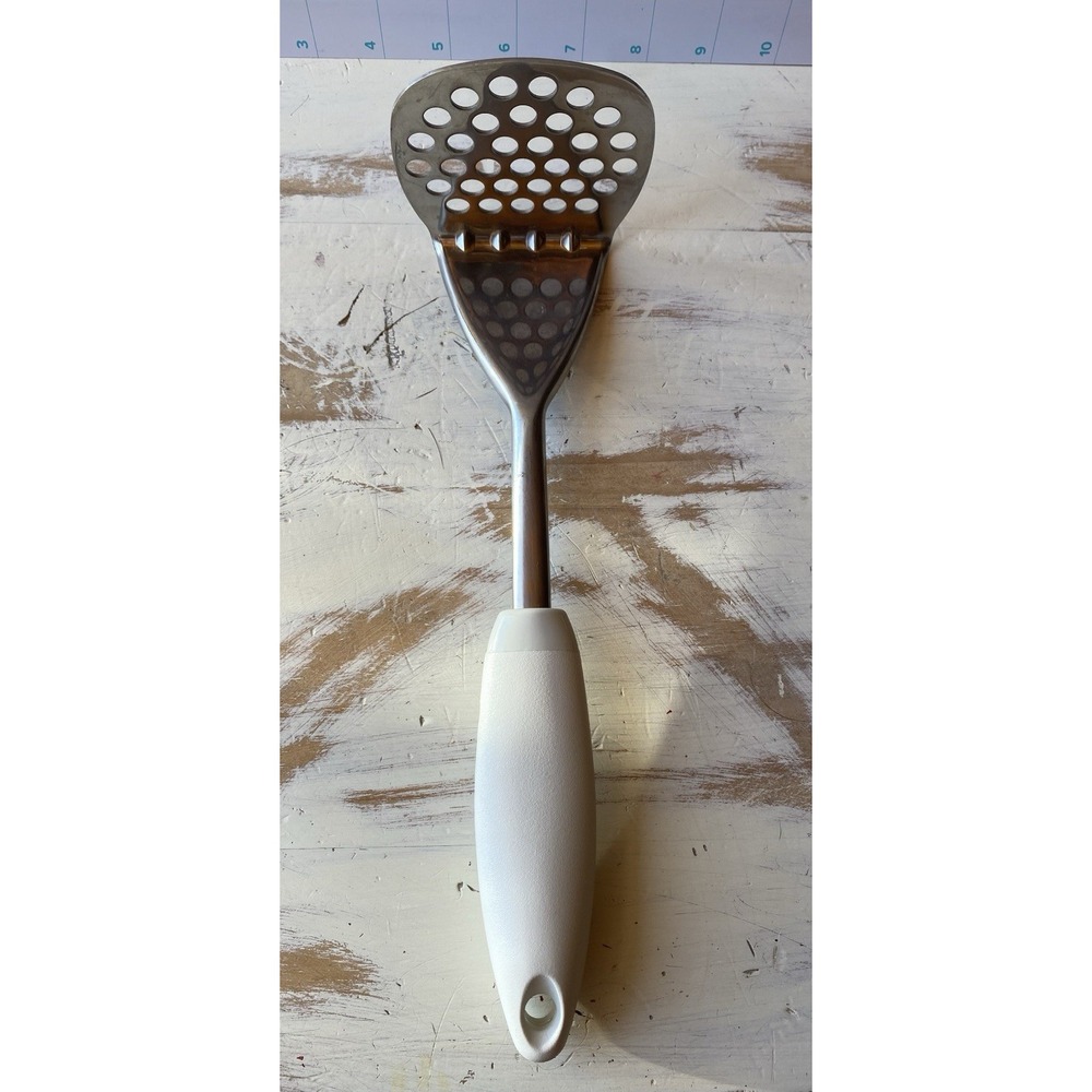 Vintage "Pyrex Accessories" Stainless Steel Potato Masher